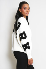 New York Embossed Jumper