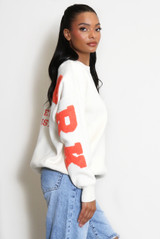 New York Embossed Jumper