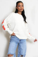 New York Embossed Jumper