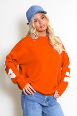 New York Embossed Jumper