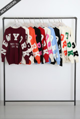 New York Embossed Jumper