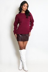 New York Embossed Jumper