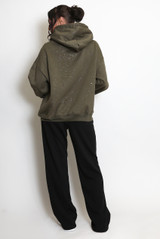 Glitter Zipper Hoodie 