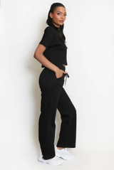 Wide Leg Lounge Trousers