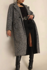 Boucle Oversized Coat