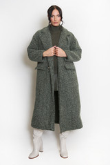 Boucle Oversized Coat