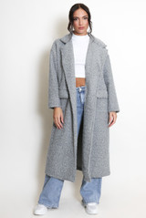 Boucle Oversized Coat