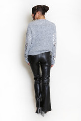 Sequin Fluffy Knit Jumper