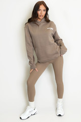 New York Bubble Slogan Hooded Sweatshirt