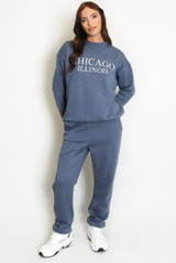 Chicago Embroidered Sweatshirt