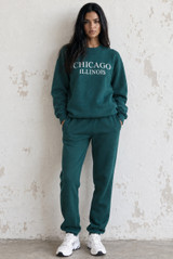 Chicago Embroidered Sweatshirt