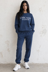 Chicago Embroidered Sweatshirt