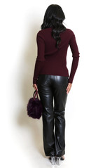 Ribbed Button Front Jumper