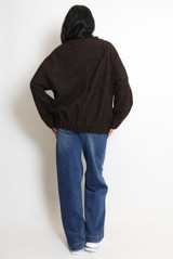 Wool Look Bomber Jacket