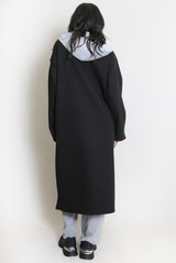 Combined Overcoat With Hood