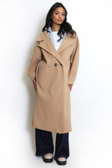 Combined Overcoat With Hood