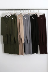 Fine Knit Three Piece Set