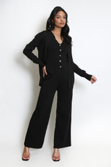 Fine Knit Three Piece Set