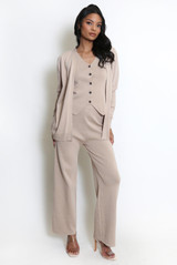 Fine Knit Three Piece Set