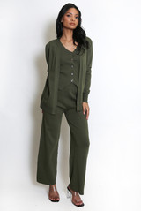 Fine Knit Three Piece Set