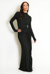 Front Tie Maxi Dress