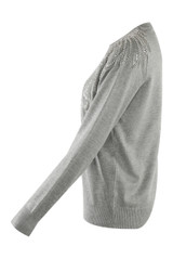 Pearl Bead Embellished Fine Knit Jumper