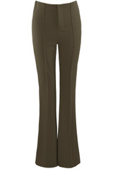 Seam Front Flare Trouser