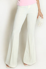 Seam Front Flare Trouser