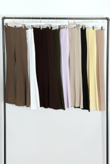Seam Front Flare Trouser
