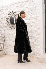 Luxe Faux Fur Long Coat