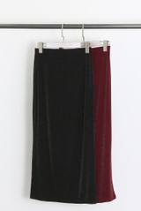 Lurex Midi Skirt