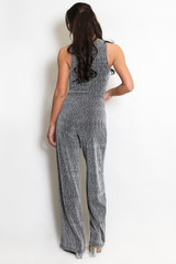 Embellished Sleeveless Crop Top & Trouser Co-Ord