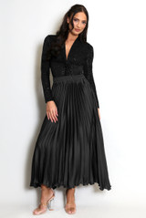 Velvet Animal Embossed Bodysuit 