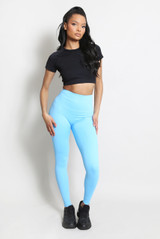 High Waisted Sports Energy Leggings (Plus Sizes)