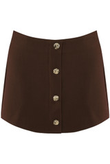 Tailored Button Front Skort Tailored Button Front Skort