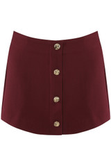 Tailored Button Front Skort Tailored Button Front Skort