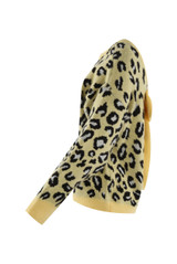 Bow Back Leopard Print Jumper