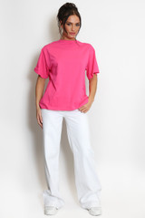 New York Embossed Back T-Shirt