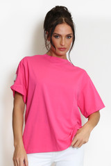 New York Embossed Back T-Shirt