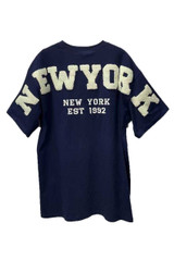 New York Embossed Back T-Shirt
