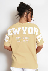 New York Embossed Back T-Shirt New York Embossed Back T-Shirt