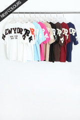 New York Embossed Back T-Shirt New York Embossed Back T-Shirt