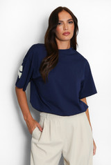 New York Embossed Back T-Shirt New York Embossed Back T-Shirt