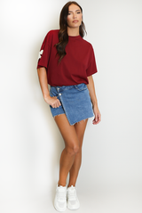 New York Embossed Back T-Shirt New York Embossed Back T-Shirt