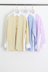 Striped Contrast Paneled Shirt 