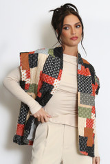 Quilted Patch Gilet