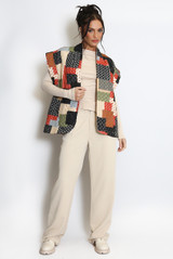 Quilted Patch Gilet