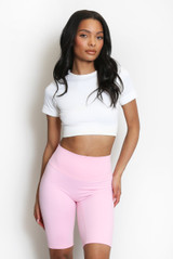 Luxe High Waist Cycling Shorts