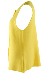 Button Front Knit Waistcoat