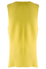 Button Front Knit Waistcoat